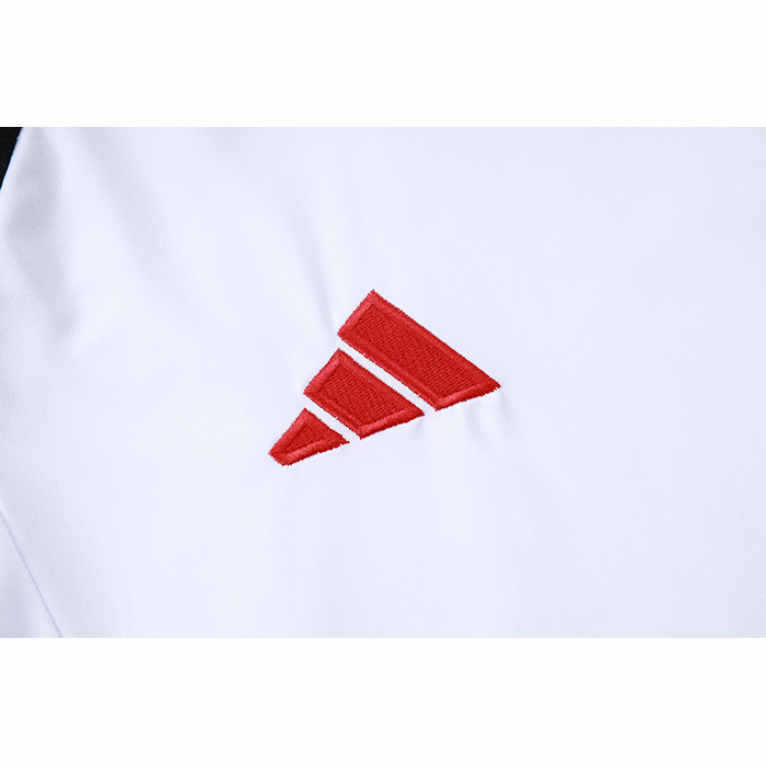 Chandal del Flamengo Manga Corta 25-26 Blanco - Pantalon Corto